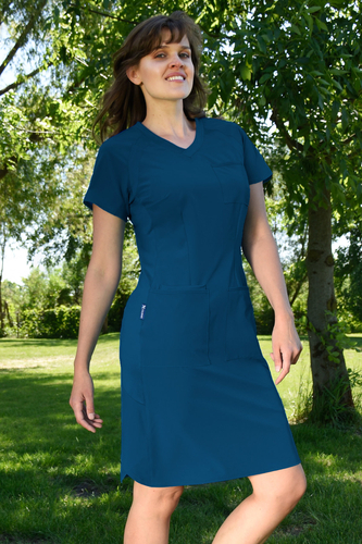 Medical dress - ENERGY FLEX - navy blue - SKF1-S