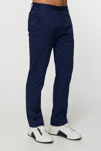 Men's medical trousers, navy blue, MSE6-G
