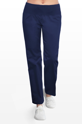 Scrubs pants with an elastic band SC3-G, navy blue