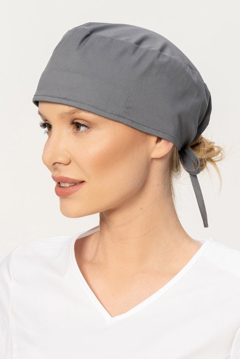 Surgical cap STRETCH, gray, CE1-S