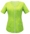 Scrubs jacket with a zipper ZC1-L, lime green