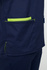 Men's medical shirt SOFT STRETCH PREMIUM, blue + lime, MBE4-N