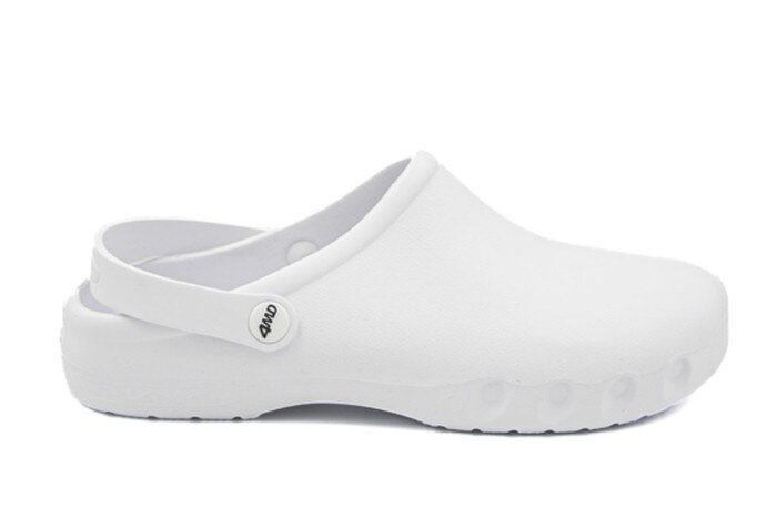 Medical shoe with removable insole, EVA foam, white