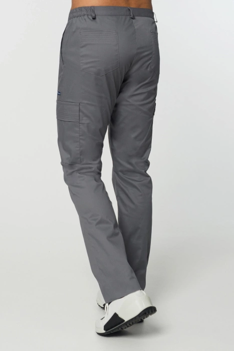 Men's medical trousers, gray, MSE6-S