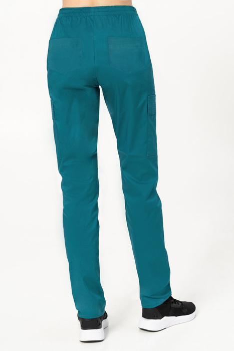 Cargo scrubs pants STRETCH, sea blue, SE6-M