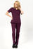 Medical set STRETCH, sweatshirt + pants, navy blue, XE6-G4