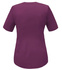 V-neck scrubs top, plum, BC3-SL