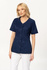 Scrubs top STRETCH, white, BE6-B