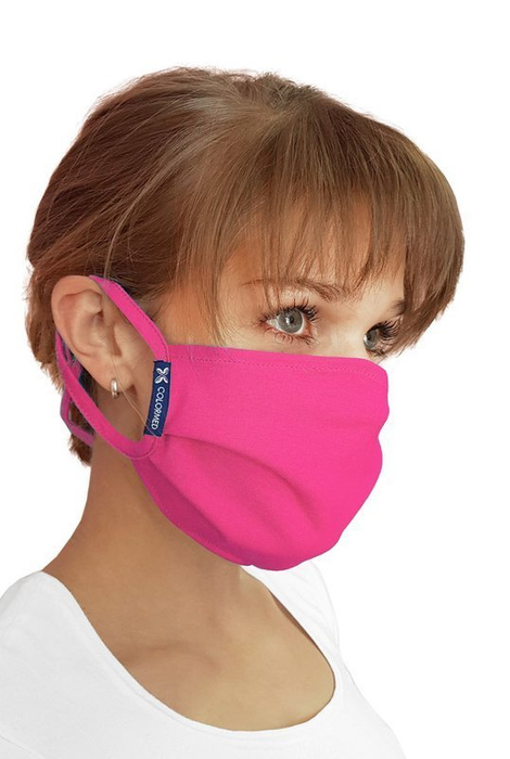 Streetwear protective mask, pink