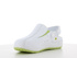 CARINNE ESD medical boots, OXYGRIP, white + lime