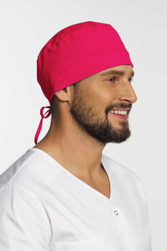 Surgical cap STRETCH, fuchsia, CE1-F