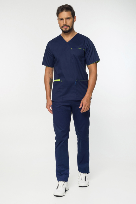 Men's medical set: jacket + trousers Soft Stretch Premium, MXE4, various COLORS