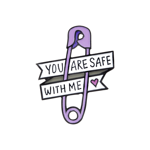 Pin "You are safe with me"