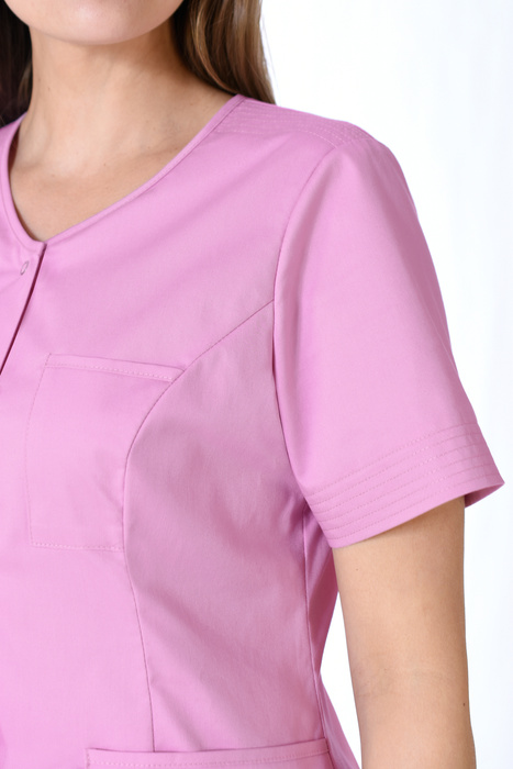 Medical jacket STRETCH, white, ZE6-B'