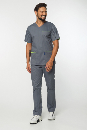 Men's medical set: jacket + trousers Soft Stretch Premium, MXE4, various COLORS