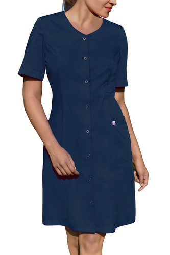 Women's Medical Apron FC5-G navy blue