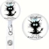  Funny ID tag with the Black Cat