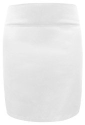 Scrubs skirt with a wide elastic band SPC3-B, white