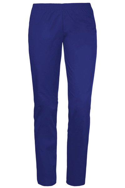 Scrubs pants with an elastic waist SC4-Ch, royal blue