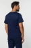 Men's medical sweatshirt STRETCH, dark blue, MZE6-G