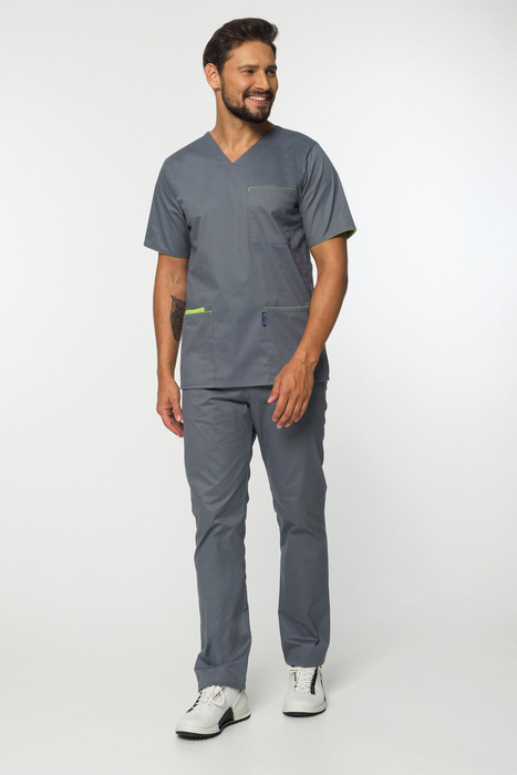 Men's medical set: jacket + trousers Soft Stretch Premium, MXE4, various COLORS