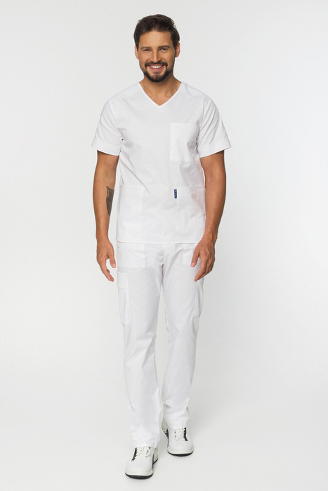 Men's medical set: sweatshirt + STRETCH MXE6 cargo pants, various COLORS