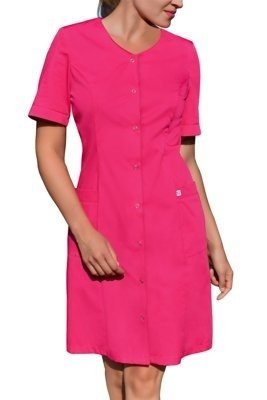 Medical coat / Dress with naps, FC6-F, fuchsia