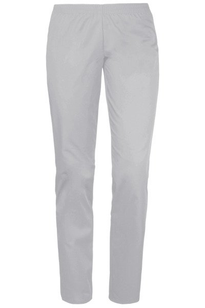 Scrubs pants with an elastic waist SC4-JS, light grey