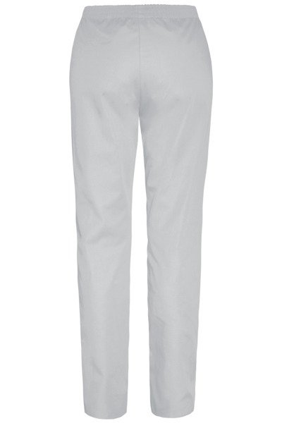 Scrubs pants with an elastic waist SC4-JS, light grey