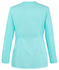 Longsleeved scrubs jacket ZC1D-JT, light turquoise