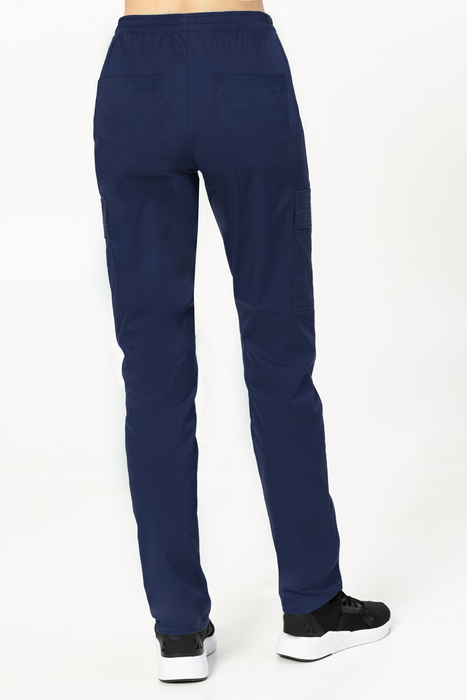 Cargo scrubs pants STRETCH, navy blue, SE6-G
