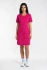 Fartuch Medyczny / kosmetyczny / sukienka zapinana na napy Colormed, kolor fuksjowy, FC6-F', bawełna +