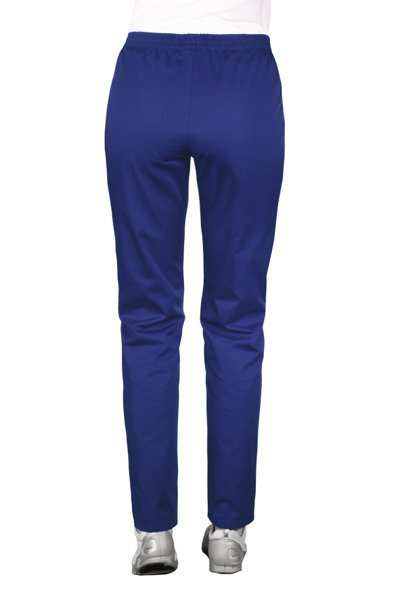 Scrubs pants with an elastic waist SC4-Ch, royal blue