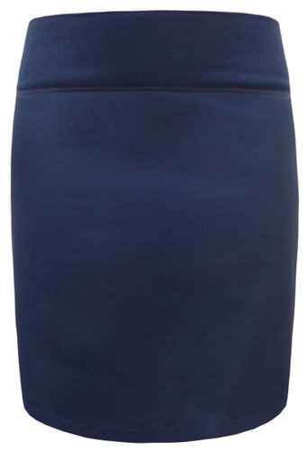 Scrubs skirt with a wide elastic band SPC3-G, navy blue