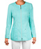 Longsleeved scrubs jacket ZC1D-JT, light turquoise