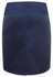 Scrubs skirt with a wide elastic band SPC3-G, navy blue