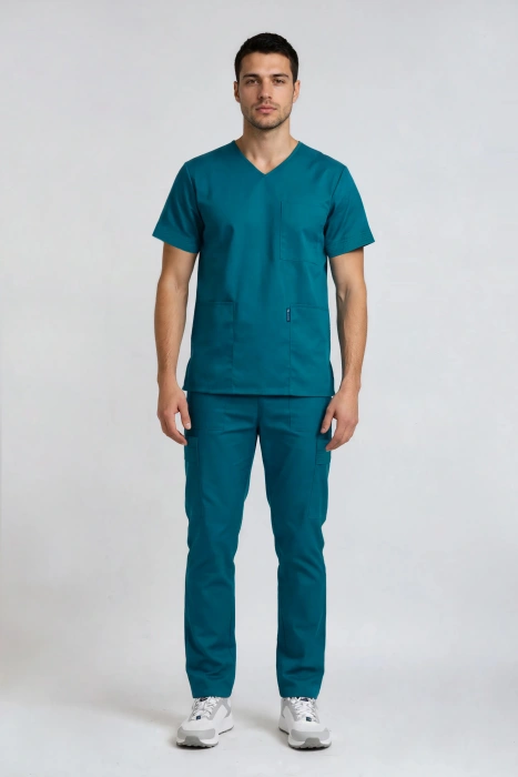 Men's medical set: sweatshirt + STRETCH MXE6 cargo pants, various COLORS