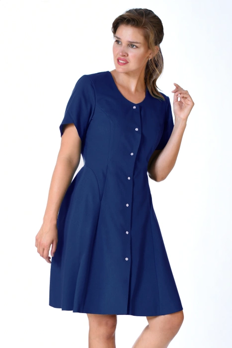 Medical dress PRO-FLEX , navy blue, SKF2-G