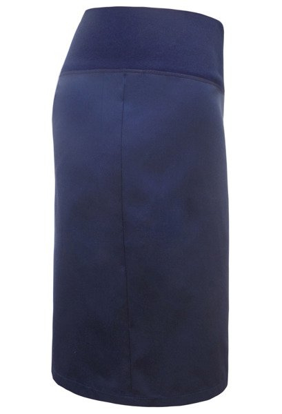 Scrubs skirt with a wide elastic band SPC3-G, navy blue