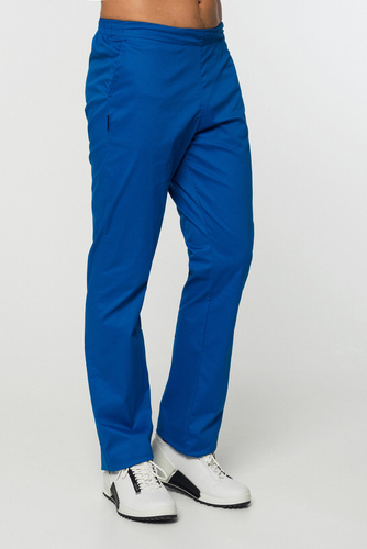 Spodnie medyczne męskie Soft Stretch Premium Colormed, niebieskie, MSE2-N2