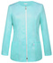 Longsleeved scrubs jacket ZC1D-JT, light turquoise