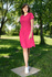 Medical dress - ENERGY FLEX - fuchsia - SKF1-F