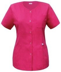 Scrubs jacket ZC5-F, fuchsia