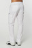 Men's medical trousers, white, MSE6-B