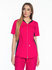 Żakiet medyczny / kosmetyczny damski z elastycznym ściągaczem w boku Colormed, kolor fuksja, ZE1-F