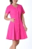 Medical dress PRO-FLEX , fuchsia, SKF2-F