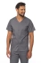 Men's medical sweatshirt STRETCH, grey, MZE6-S