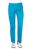 Women's medical pants with an elastic waistband, turquoise, SC4-T