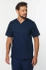 Men's scrubs top MB2-G, navy blue